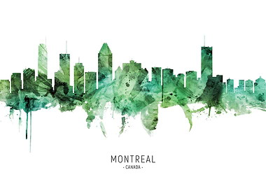 Montreal Skyline Canada