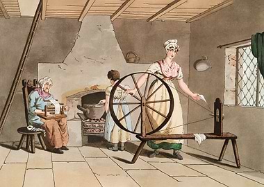 woman spinning
