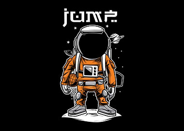 Astronaut basketball playe