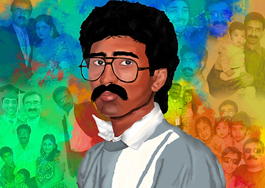 Father Digital Painting