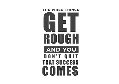 dont quit that success
