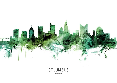 Columbus Skyline Ohio