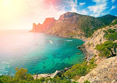 Crimea Outdoor Sunlight Is