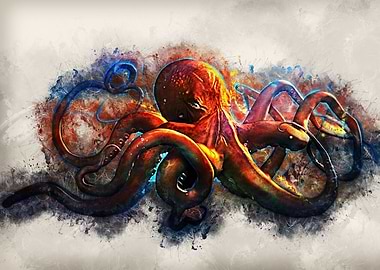 Octopus Abstract