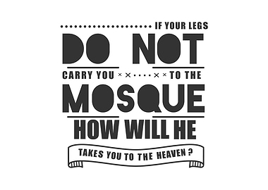 carry you to the mosque