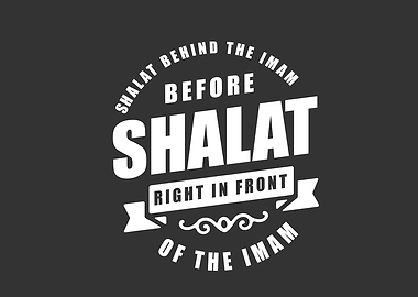 shalat behind the imam
