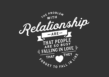 problem with relationship