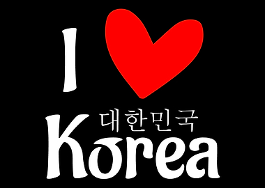 I love Korea