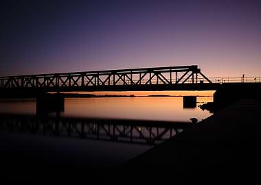 Bridge sunset 1