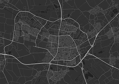 Tilburg Netherlands Map