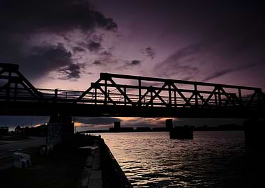 Bridge sunset 2