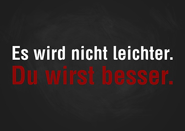 Es wird nicht leichter