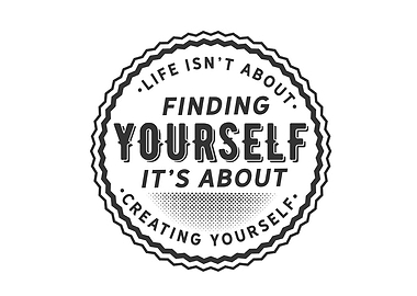 about creating yourself