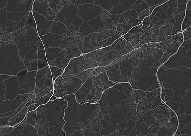 Wuppertal Germany Map