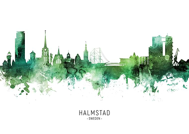 Halmstad Skyline Sweden