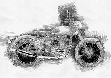 Motorcycle Sketch