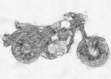 Motorcycle Sketch