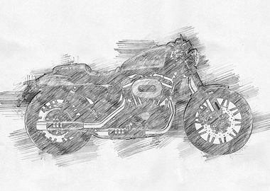 Motorcycle Sketch