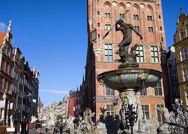 Neptune Statue In Gdansk