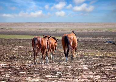 Animals Horse Image Landsc