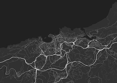 San Sebastian Spain Map