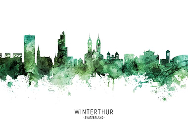 Winterthur Skyline