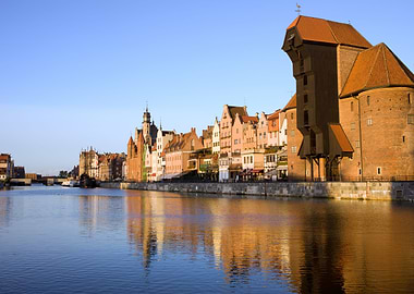 Gdansk City River View