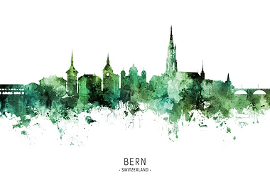 Bern Skyline Switzerland