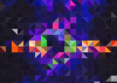Abstract Geometric Art