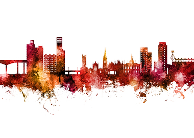 Ipswich Skyline England