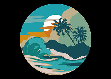 Beach wave Beach Lover Or