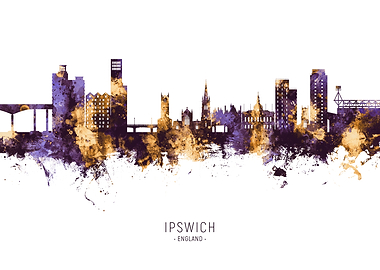 Ipswich Skyline England