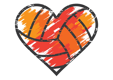 Volleyball heart