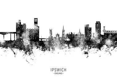 Ipswich Skyline England
