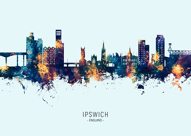 Ipswich Skyline England