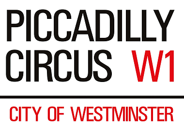 Piccadilly Circus Sign