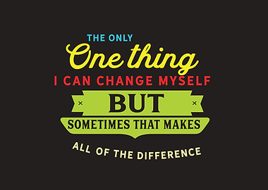 all of the difference