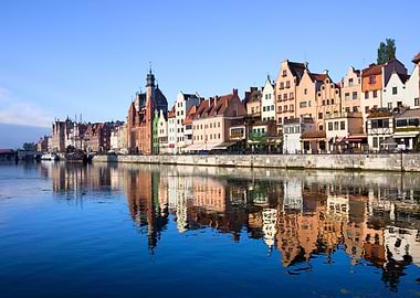 City Skyline of Gdansk