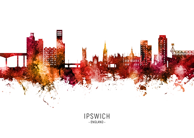 Ipswich Skyline England