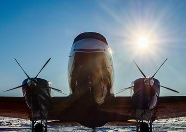 Antarctic DC3 Plane