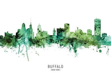 Buffalo Skyline New York