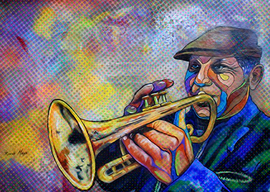 Trumpet man