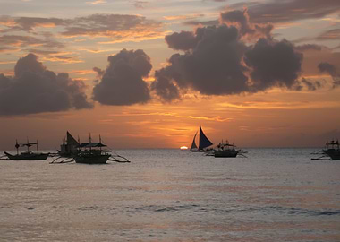 Silhouette Reflection La