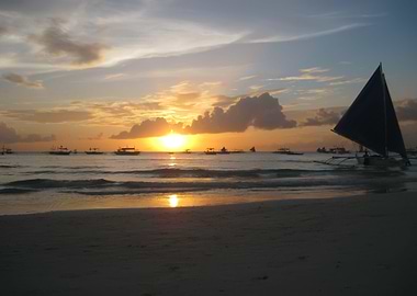 Silhouette Reflection La