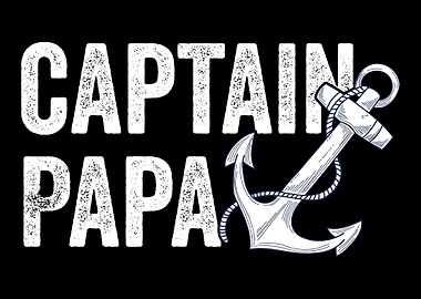 Captain Papa Pontoon Gift