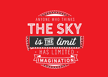 has limited imagination