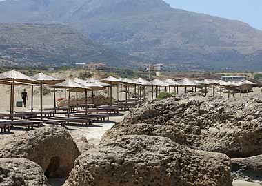 Falassarna blue lagoon