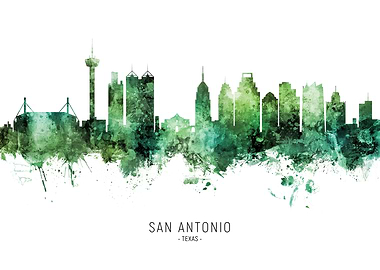 San Antonio Skyline Texas