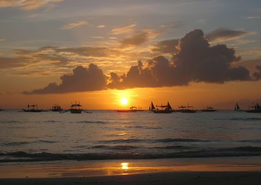 Silhouette Reflection La