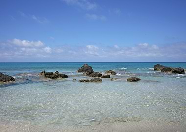 Falassarna blue lagoon